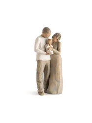 Figur - We are Three 22cm weiss