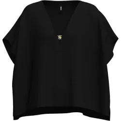 Boss - Top en crepé Double B