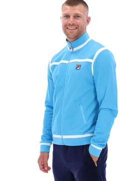 Nate Laid On Stripe Track Top - XS - FILA - FashionsVida
