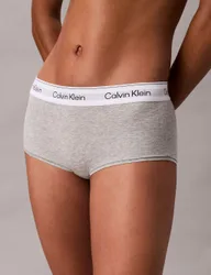Icon Cotton Blend Boyshorts Grey female