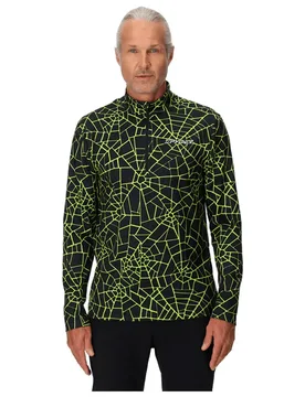 Sweat à Demi-zip Podium Black S - Spyder - FashionsVida