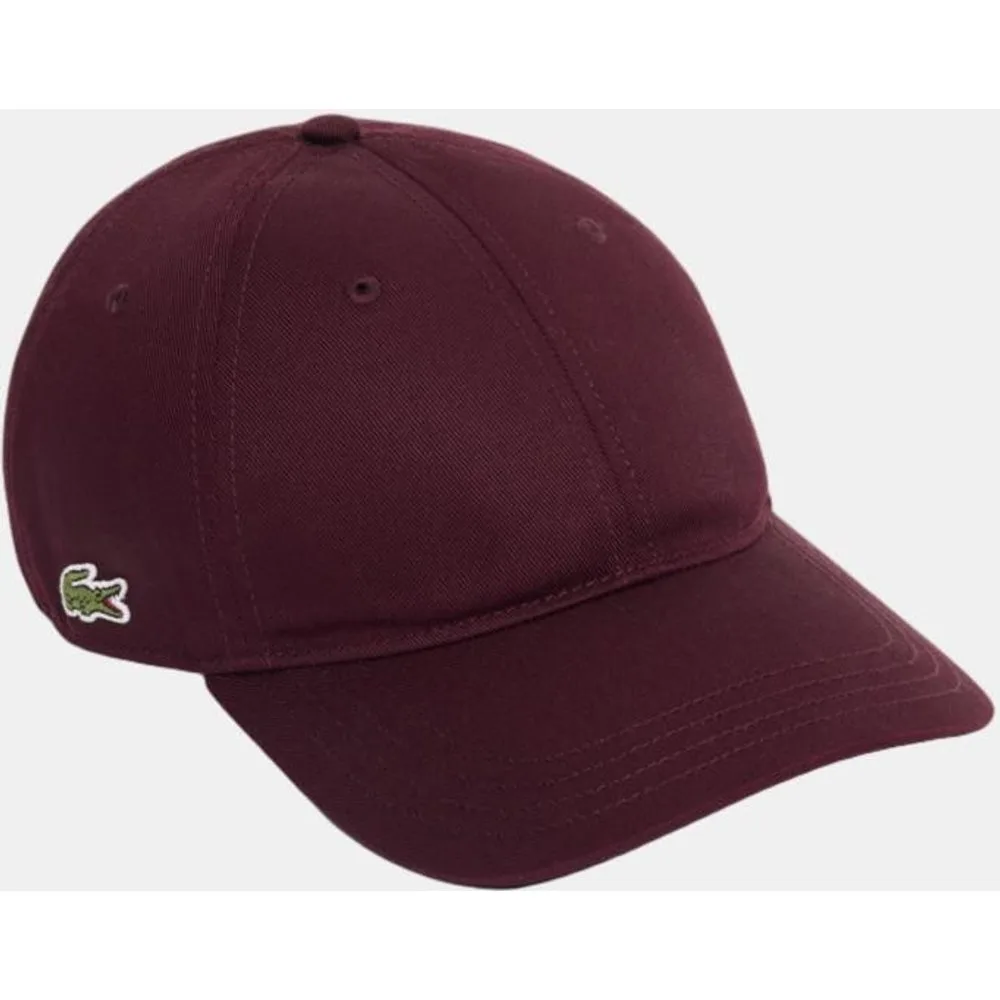 Gorra de sarga de algodón - Lacoste - FashionsVida