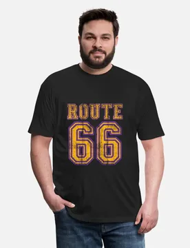Vintage Gift t shirt The Mother Road Route 66 US Highway Graphic clothes 100% cotton printed Tee All size Tops S-6XL - Aliexpress - FashionsVida