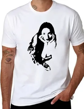 Black Oliv Cute Girl T-Shirt cotton t shirt man t shirt personalised T-Shirt - Aliexpress - FashionsVida
