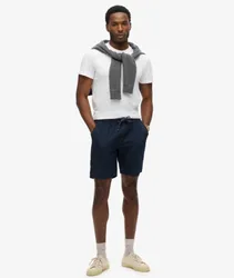 Superdry Herren Marineblau Bermudashorts mit Punkten Bedruckt, Größe: M