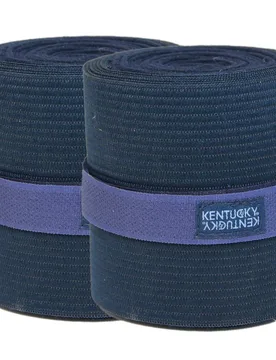 Polar Fleecebandagen ELASTIK marineblau - Kentucky Horsewear - FashionsVida