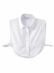 Blusenkragen - Weiß - female - Size: 46/48