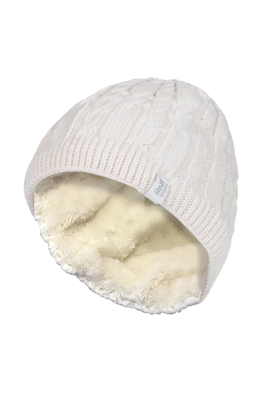 Womens Thermal Fleece Lined Winter Hat - - Size: ONESIZE - Heat Holders - FashionsVida