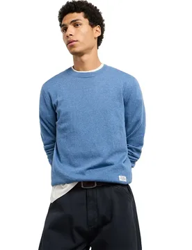 Pull Andre Sea Blue L - Pepe jeans - FashionsVida