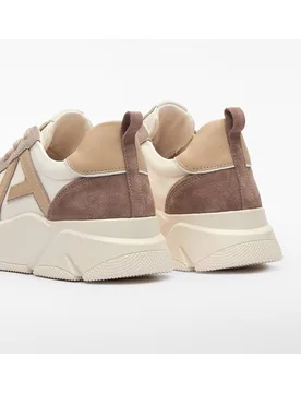 Zapatillas de plataforma de mujer con maxi logo - Adolfo Dominguez - FashionsVida
