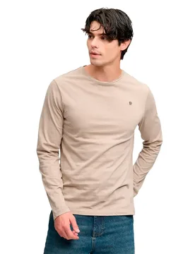 Maglione Classic Essential Sd Co Winter Twig Beige S - Superdry - FashionsVida