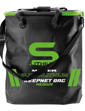 Superlithium Keepnet Bag Black / Green 60 x 13 x 55 cm unisex - Maver - FashionsVida