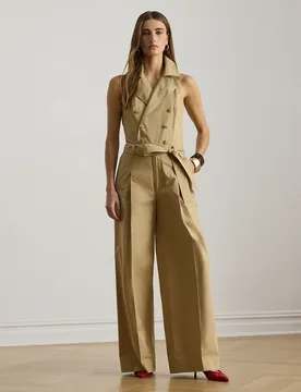 Mono de mujer largo son mangas - Lauren Ralph Lauren - FashionsVida