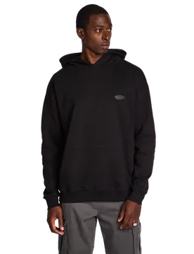Calabria Herren Kapuzenpullover - Schwarz - Größe L - Baumwoll-Fleece Black L - Street Cartel - FashionsVida
