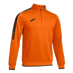 Sweatshirt mit halbem Reißverschluss Olimpiada - Orange - male - Size: M
