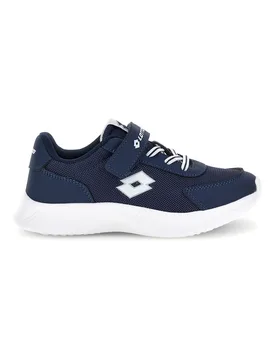 Scarpe da ginnastica blu con chiusura a strappo e memory foam RUN 90 AMF CL S 31 - Lotto - FashionsVida