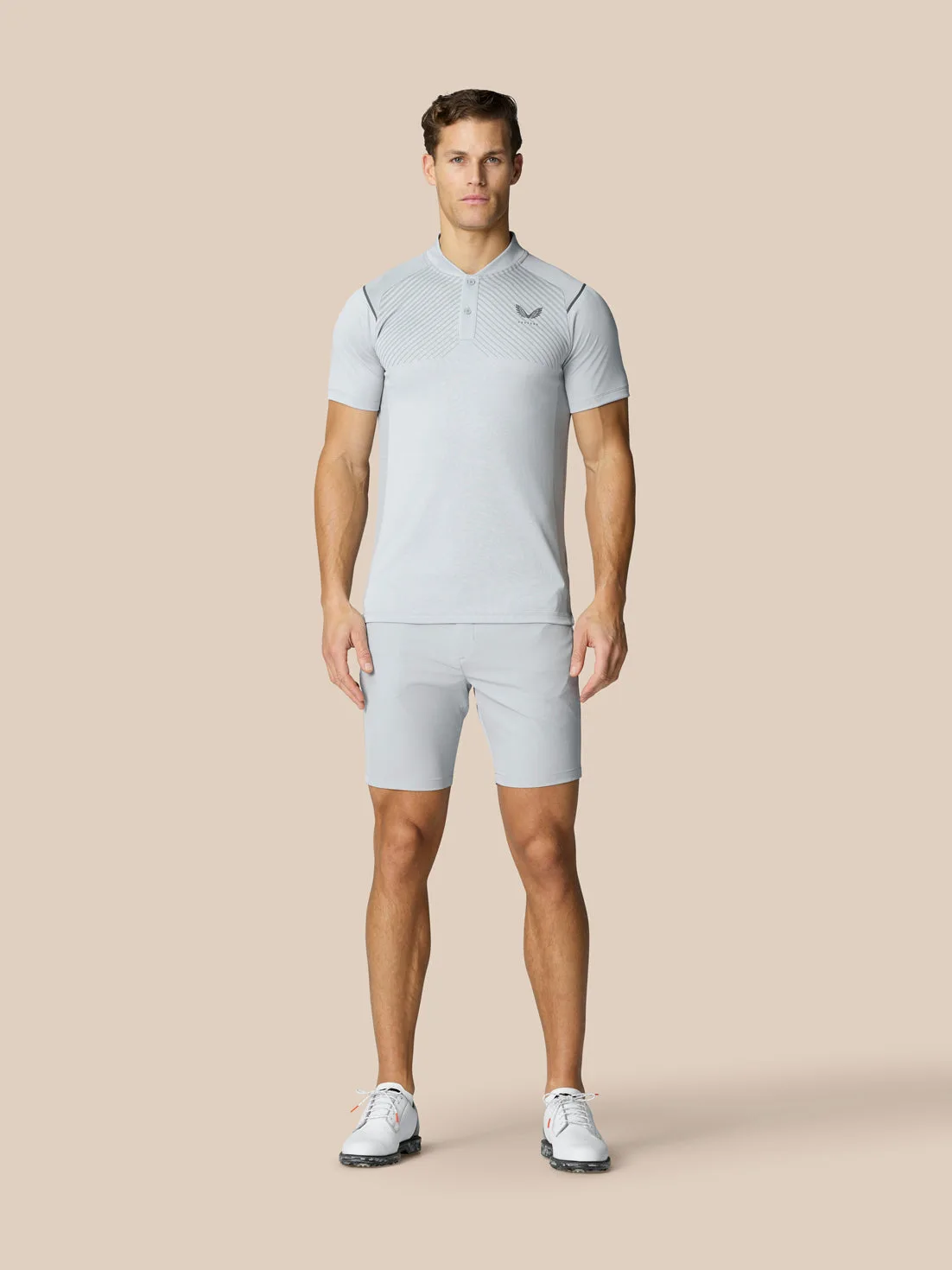 Golf Club Shorts - Mid Grey Mid Grey 36 male - Castore - FashionsVida