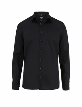 Business Hemd Super Slim schwarz 41 herren - OLYMP NO.6 - FashionsVida