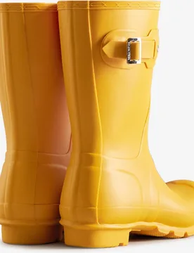 Botas de agua de mujer Original Short con detalle de hebilla - Hunter - FashionsVida