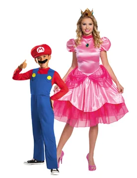 Nintendo Mario und Peach Erwachsene und Kind - BCI - FashionsVida