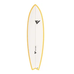 Planche De Surf Long Fish Epoxy 7´2 Matt Yellow 218.44 cm unisex