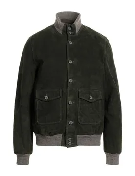 Jacke & Anorak Herren Dunkelgrün 52,54 Herren - THE JACK AND JACKIE LEATHERS - FashionsVida
