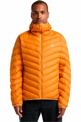 Haglofs särna mimic hood chaqueta outdoor hombre Amarillo (S)