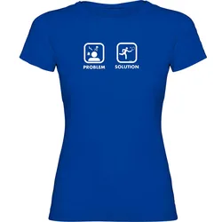 T-shirt à Manches Courtes Problem Solution Smash Royal Blue L