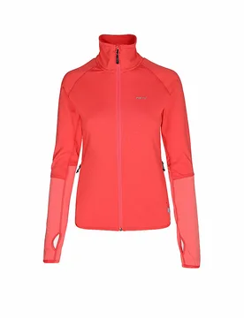 Damen Fleecejacke Funchal Powerstretch koralle 38 W - Meru - FashionsVida