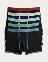 Pack Cotton Stretch Trunks Black Mix male