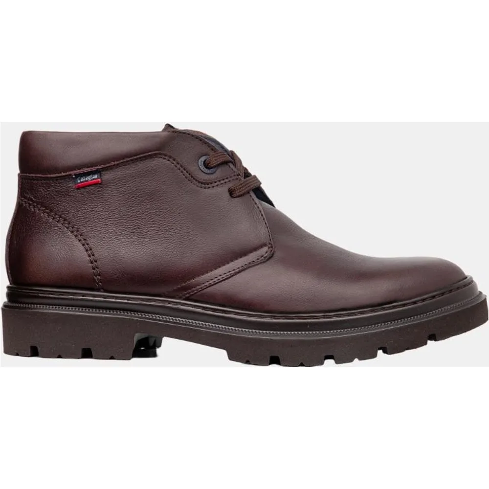 Botin de cordones hombre en piel - Callaghan - FashionsVida