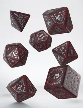 Bloodsucker - Dice Set: Scarlet - Q Workshop - FashionsVida