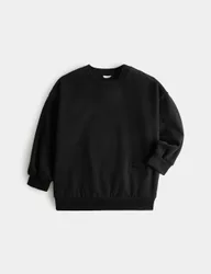 Adaptive Cotton Rich Sweatshirt (2-16 Yrs) Black male