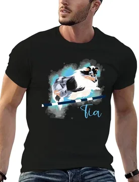 Custom order - Tia - Aqua Name T-Shirt shirts graphic tees plus sizes t shirt men 100℅ cotton - Aliexpress - FashionsVida