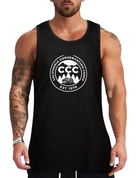 CCC -- California Conservation Corps Tank Top Jogging Tank Top Quick Dry Breathable Sleeveless Shirt - Aliexpress - FashionsVida