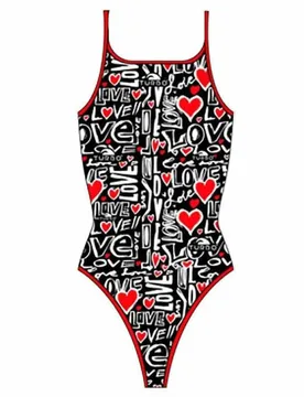 Love 2012 Thin Strap Swimsuit Multicolor 7-8 Years Girls - TURBO - FashionsVida