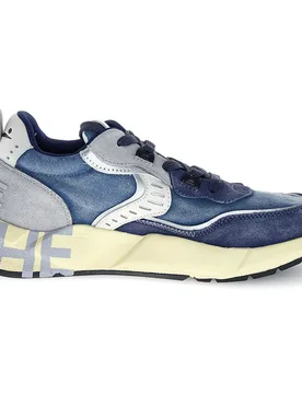 Baskets Club01 Indigo / Silky Grey EU 46 - Voile Blanche - FashionsVida