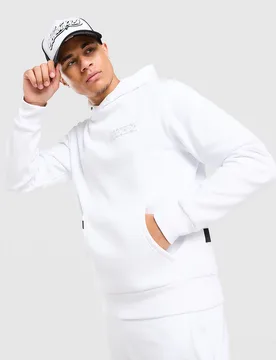 Chromatic Overhead Hoodie - Herren, Weiss - male - Size: L - Hoodrich - FashionsVida
