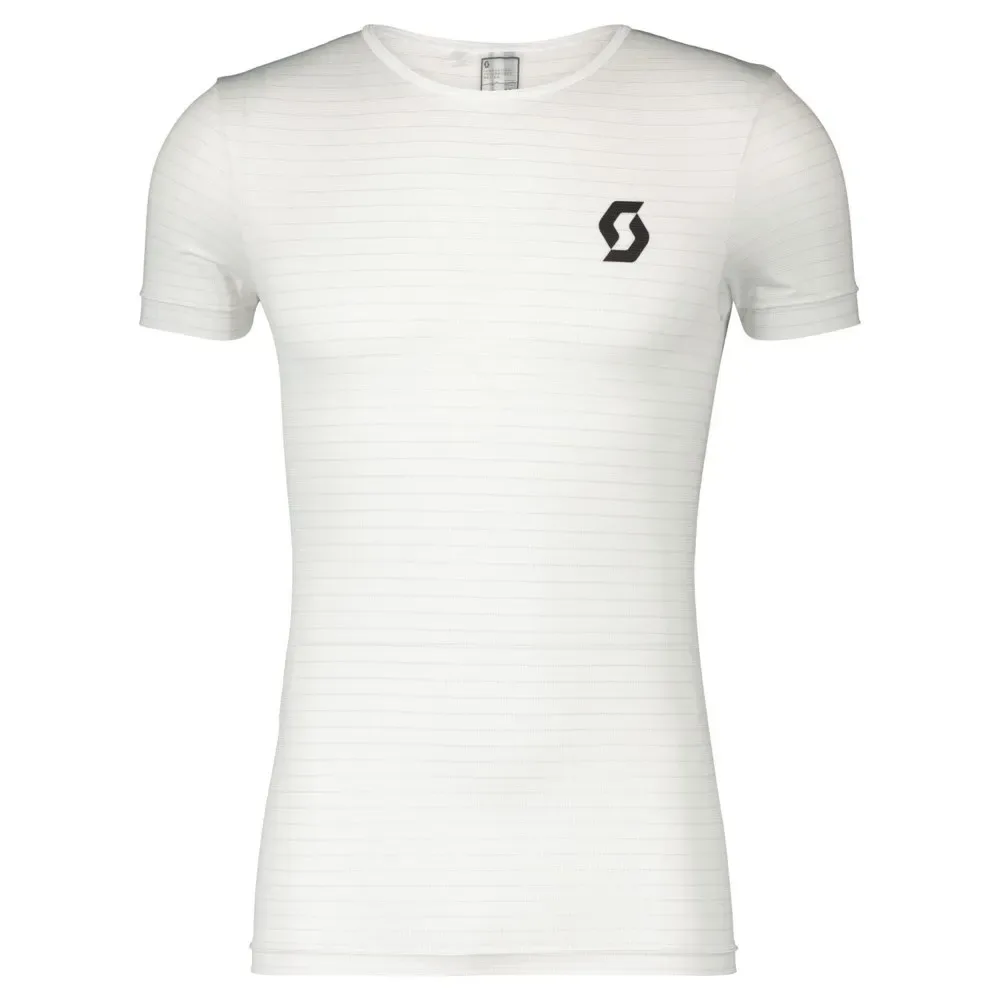 Maglia A Maniche Corte Carbon White / Black - Scott - FashionsVida