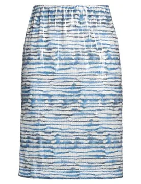Midi-Rock Damen Weiß 34 Damen - 19.70 NINETEEN SEVENTY - FashionsVida