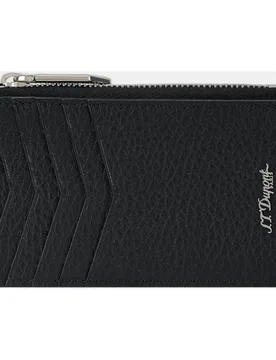 Cartera con monedero en piel granulada - S.T. Dupont - FashionsVida