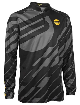 Team Long Sleeve T-shirt Black / Blue 2XL Men - Spro - FashionsVida