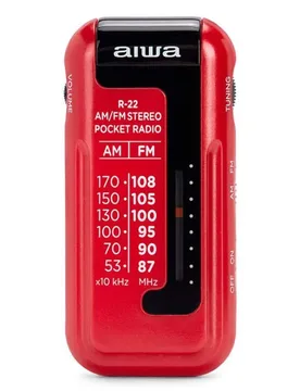 Radio Portable R-22bw Red One Size unisex - AIWA - FashionsVida