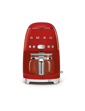Machine à café filtre Style Rétro Années 50 Rouge DCF02RDEU rouge - Smeg - FashionsVida