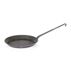Schmiedeeiserne Pfanne 32cm schwarz Default Title adult