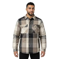 Chemise à Manches Longues Customized 23104 Dark Sand Checked S