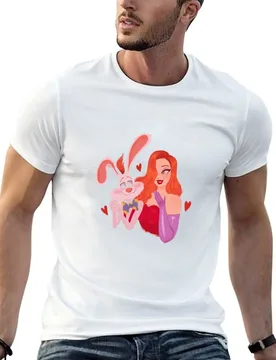 Jessica And Roger T-Shirt t shirt man plain t shirt personalised funny t shirts dark humor T-shirt - Aliexpress - FashionsVida