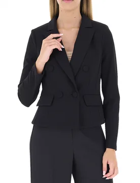 Blazer doppiopetto NERO XS - Rinascimento - FashionsVida