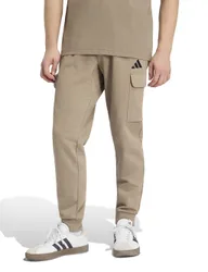 Essentials Regular Fit Cuffed Cargo Joggers Khaki male
