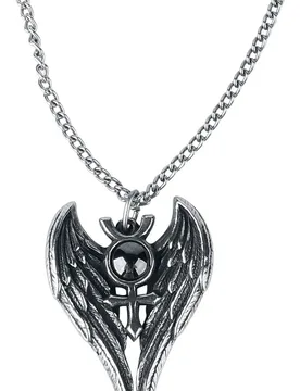 Gothic Halskette - Angel Of Mercury - silberfarben - Unisex - unisex - Alchemy Gothic - FashionsVida
